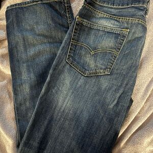 Levi's Men’s Classic Straight Leg Blue Jeans